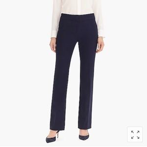 NWT J.Crew Navy Trouser in 4-Season Stretch